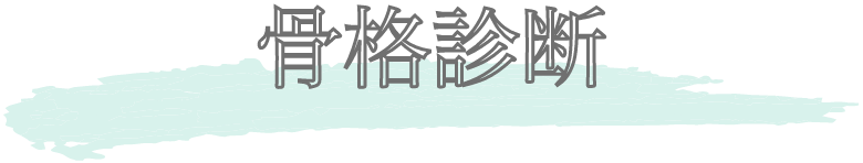 骨格診断